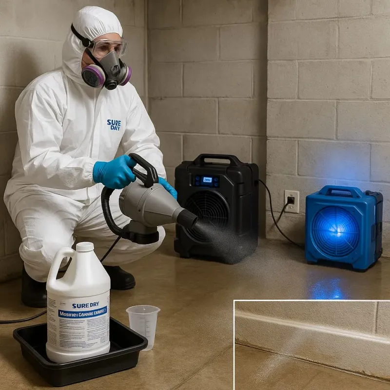 Sanitization and Odor Removal process in Riverhead, NY