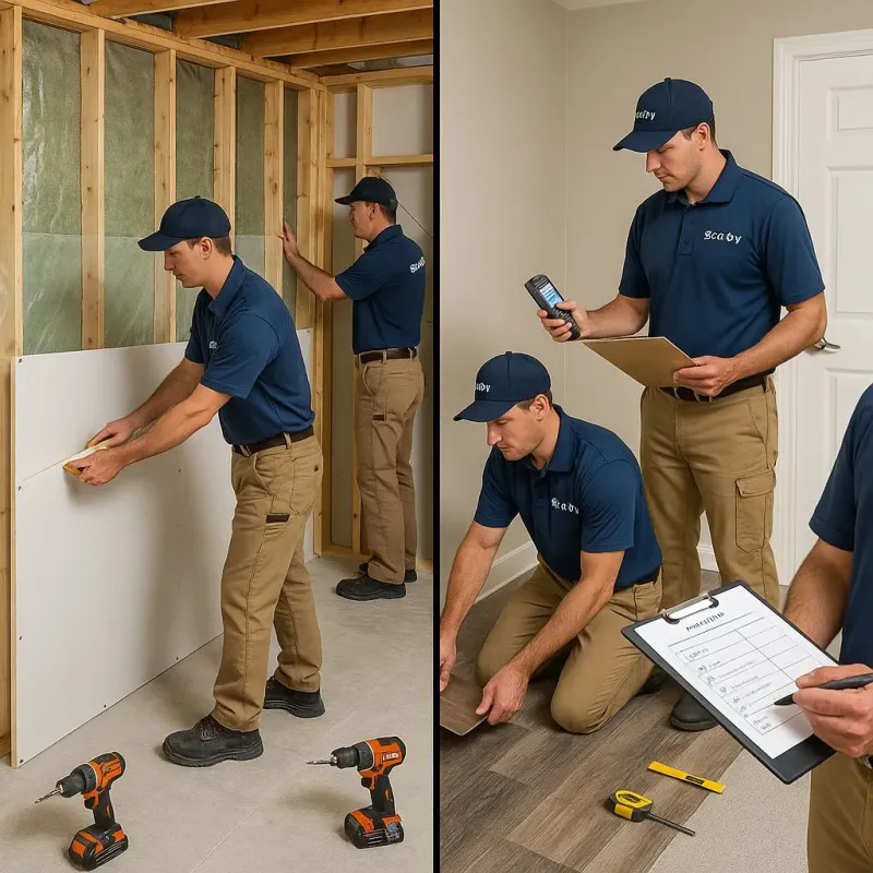 Repairs and Reconstruction process in Riverhead, NY